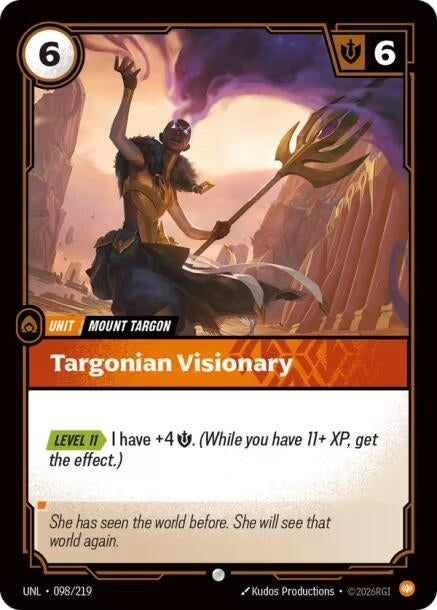 Image for Targonian Visionary (098/219) (Unleashed) - Riftbound: League of Legends Trading Card Game