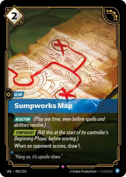 Image for Sumpworks Map (085/219) (Unleashed) - Riftbound: League of Legends Trading Card Game