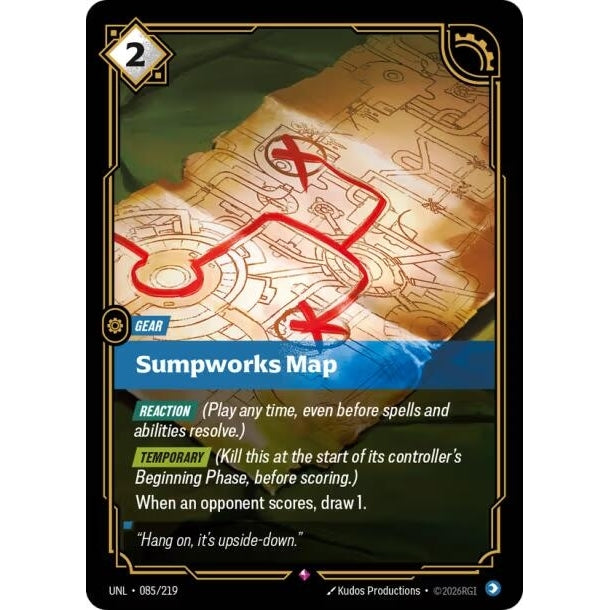Image for Sumpworks Map (085/219) (Unleashed) - Riftbound: League of Legends Trading Card Game