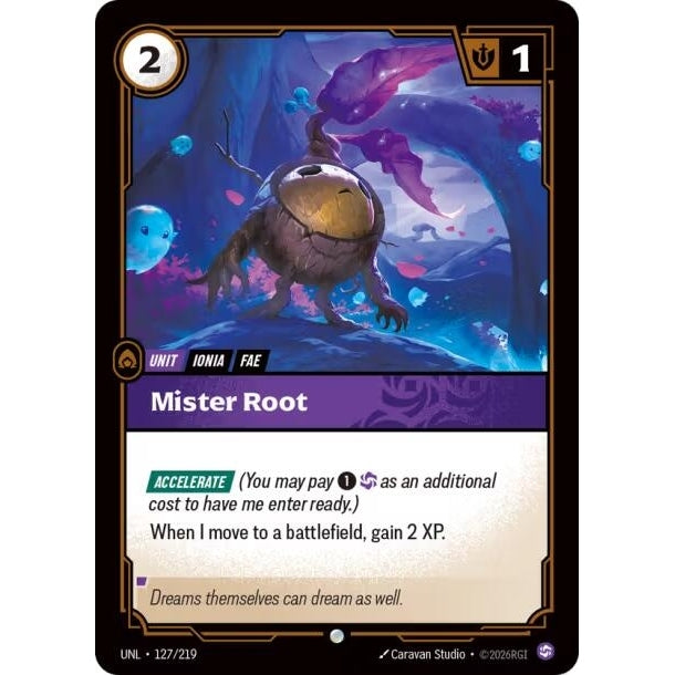 Image for Mister Root (127/219) (Unleashed) - Riftbound: League of Legends Trading Card Game