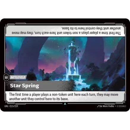 Image for Star Spring (215/219) (Unleashed) - Riftbound: League of Legends Trading Card Game
