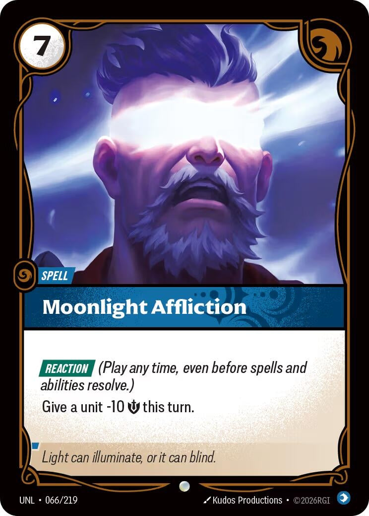 Image for Moonlight Affliction (066/219) (Unleashed) - Riftbound: League of Legends Trading Card Game
