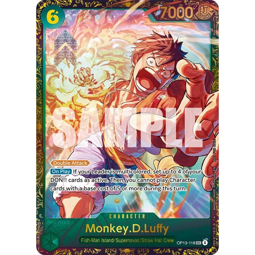 Image for Monkey.D.Luffy (Treasure Cup March 2026) (OP13-118) (One Piece Promotion Cards) - One Piece Card Game