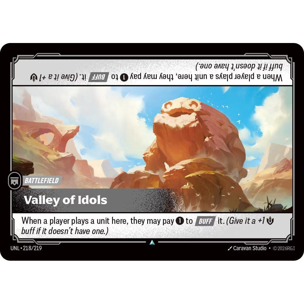 Image for Valley of Idols (218/219) (Unleashed) - Riftbound: League of Legends Trading Card Game