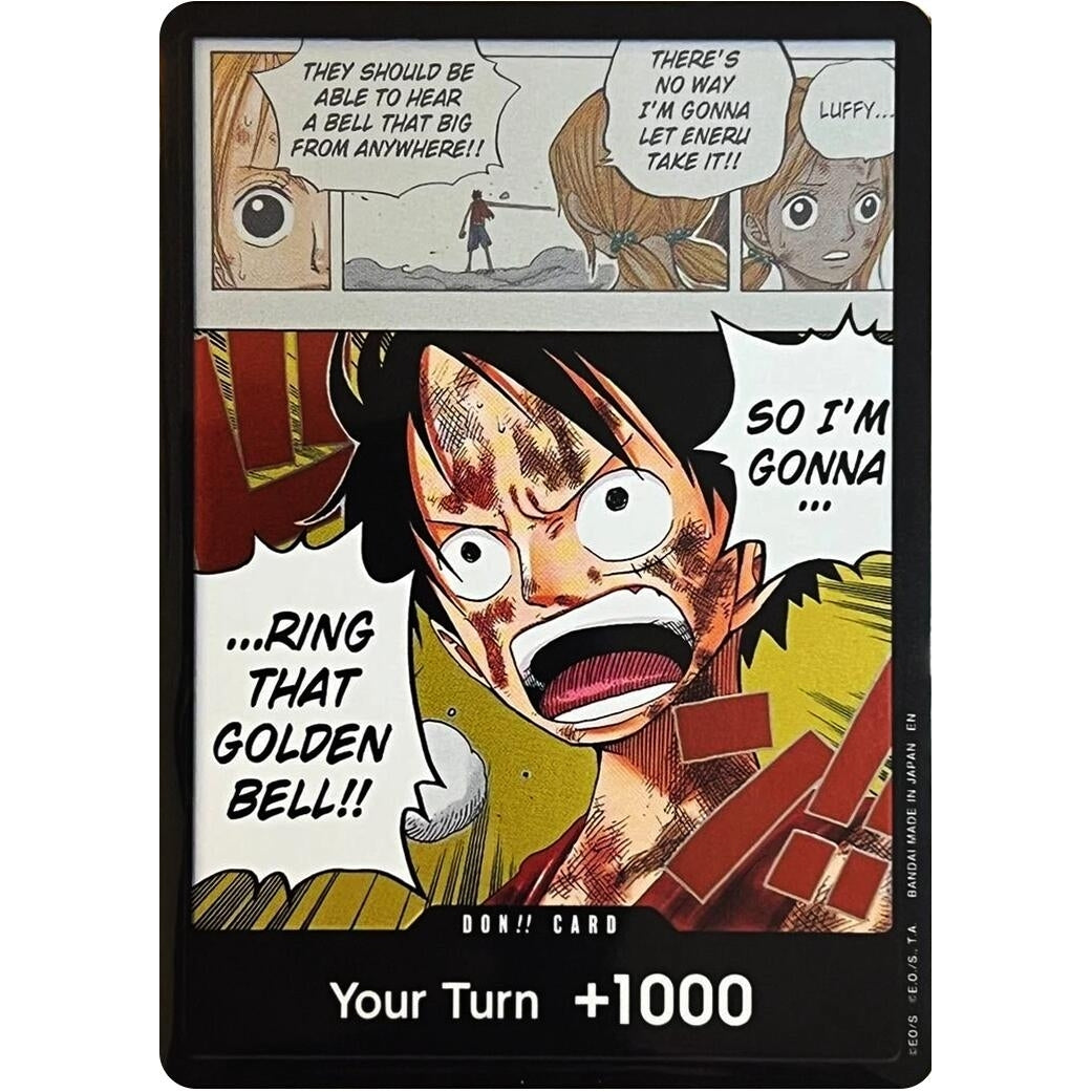 DON!! Card (Luffy) (Adventure on Kami's Island) - PokéBox Australia