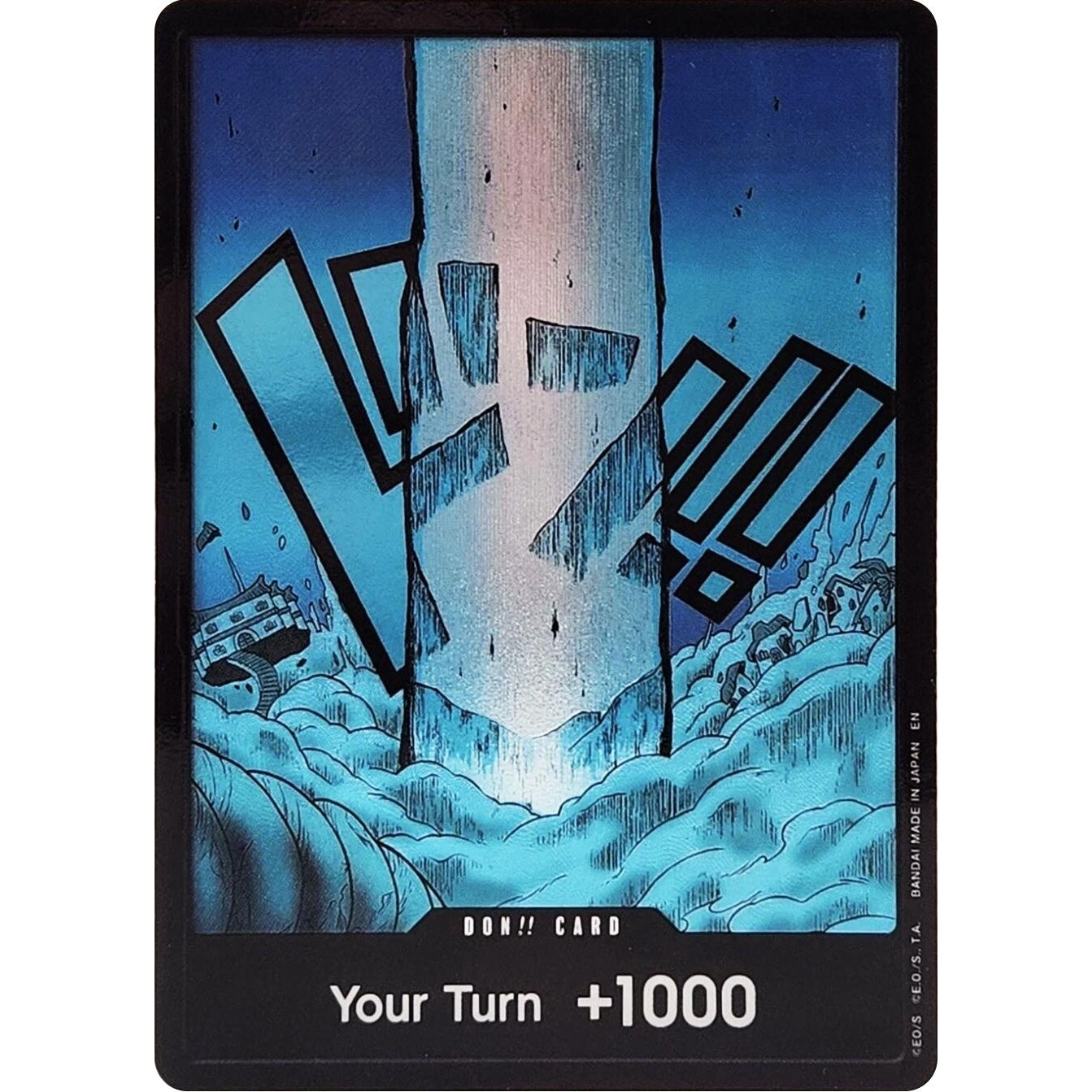 DON!! Card (Enel Lightning) (Double Pack Set Vol. 10) (Adventure on Kami's Island) - PokéBox Australia