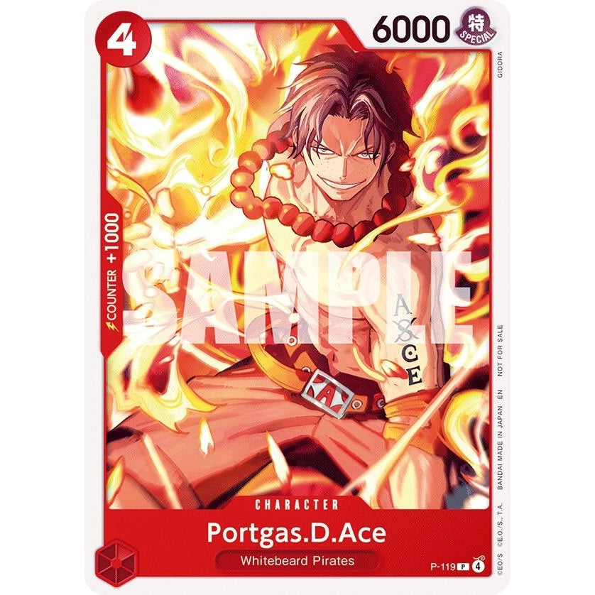 Portgas.D.Ace (Pirates Party 2026 Vol. 1) (P-119) (One Piece Promotion Cards) - PokéBox Australia