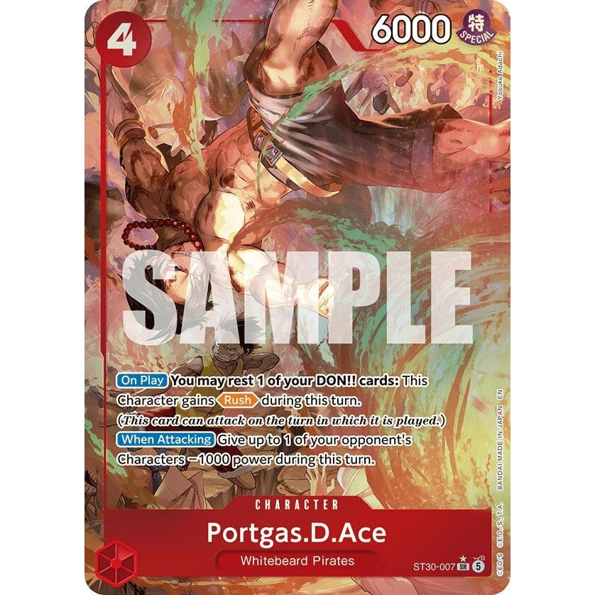 Portgas.D.Ace (007) (Parallel) (ST30-007) (Starter Deck EX: Luffy & Ace) - PokéBox Australia