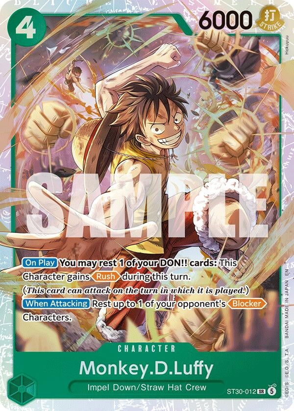 Monkey.D.Luffy (ST30-012) (Starter Deck EX: Luffy & Ace) - PokéBox Australia