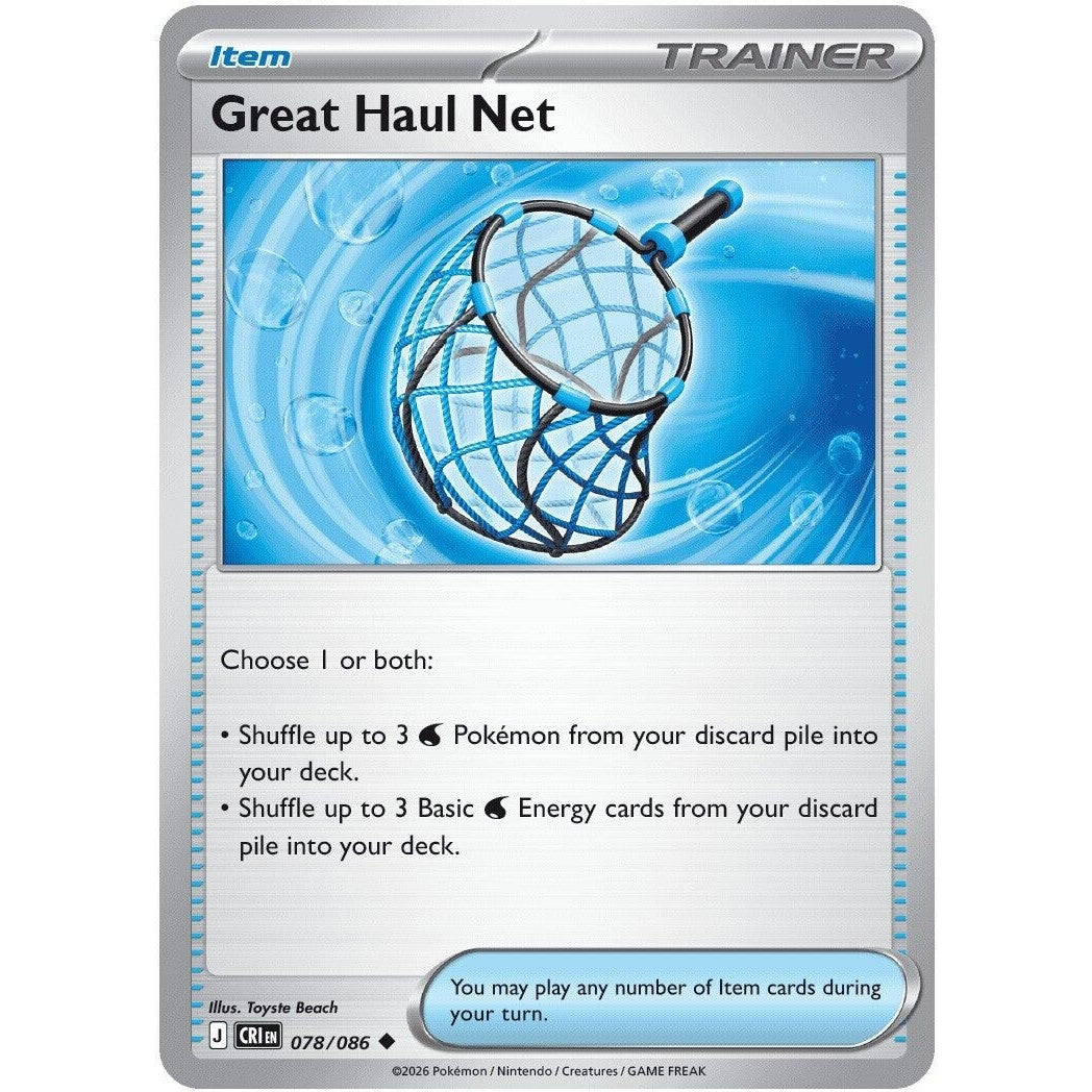 Image for Great Haul Net (078/086) (ME04: Chaos Rising) - Pokemon