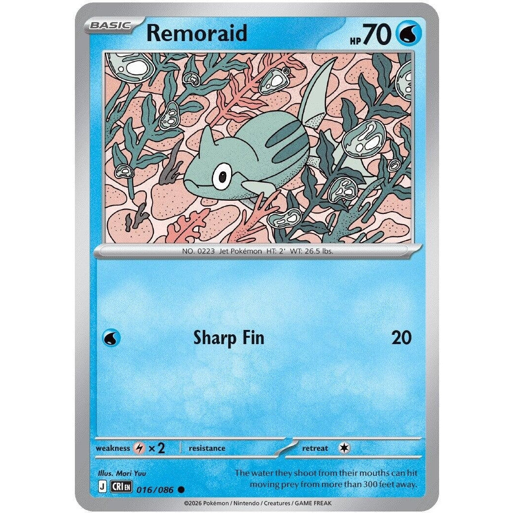 Image for Remoraid (016/086) (ME04: Chaos Rising) - Pokemon