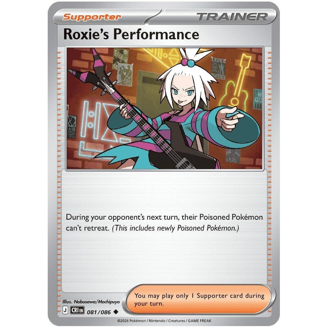 Image for Roxie's Performance (081/086) (ME04: Chaos Rising) - Pokemon