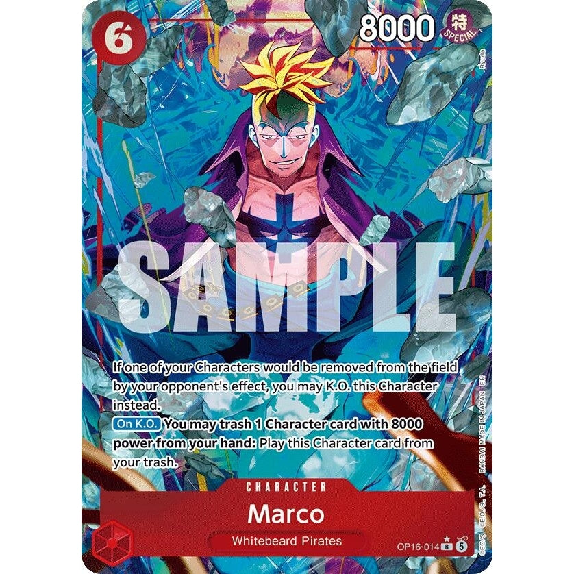 Image for Marco (Alternate Art) (OP16-014) (The Time of Battle) - One Piece Card Game