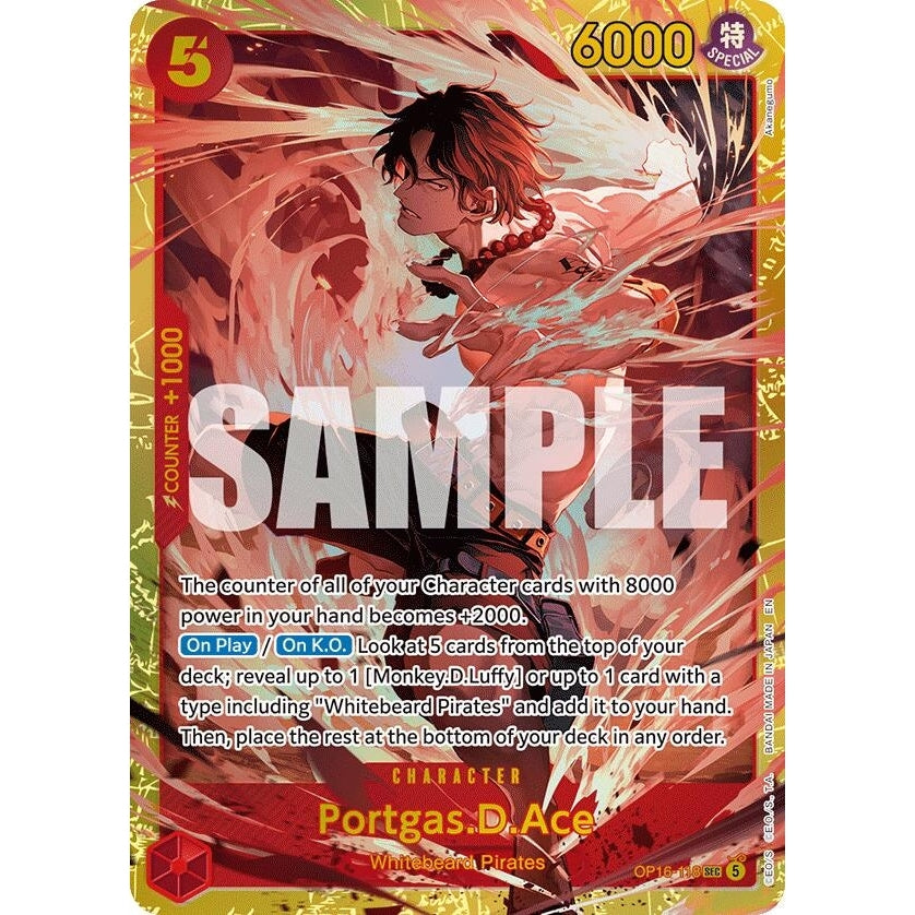 Image for Portgas.D.Ace (118) (OP16-118) (The Time of Battle) - One Piece Card Game