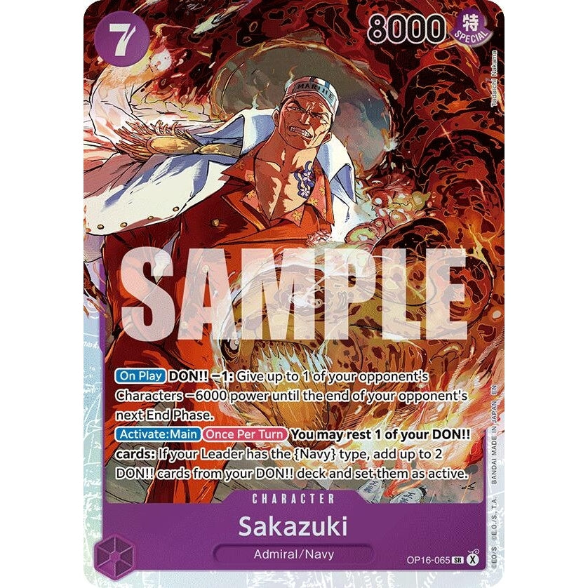 Image for Sakazuki (OP16-065) (The Time of Battle) - One Piece Card Game
