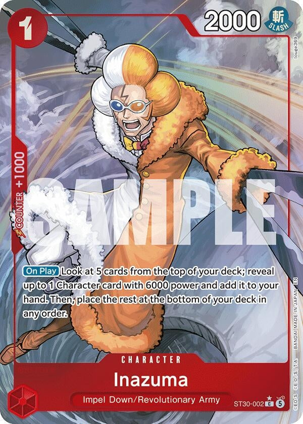 Inazuma (Full Art) (ST30-002) (Starter Deck EX: Luffy & Ace)