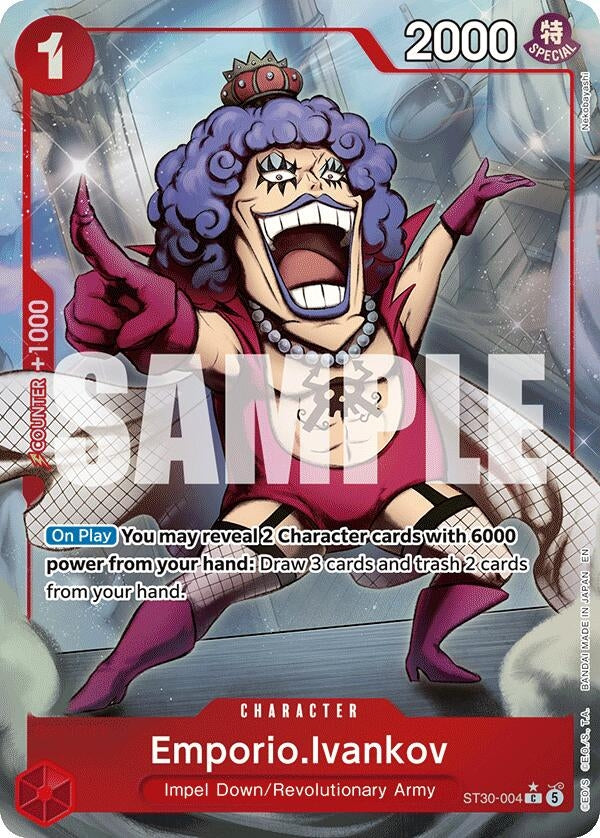 Emporio.Ivankov (Full Art) (ST30-004) (Starter Deck EX: Luffy & Ace)