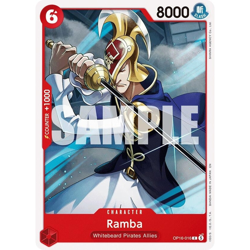 Image for Ramba (OP16-016) (The Time of Battle) - One Piece Card Game