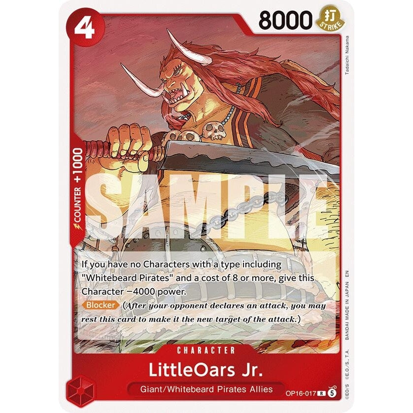 Image for LittleOars Jr. (OP16-017) (The Time of Battle) - One Piece Card Game