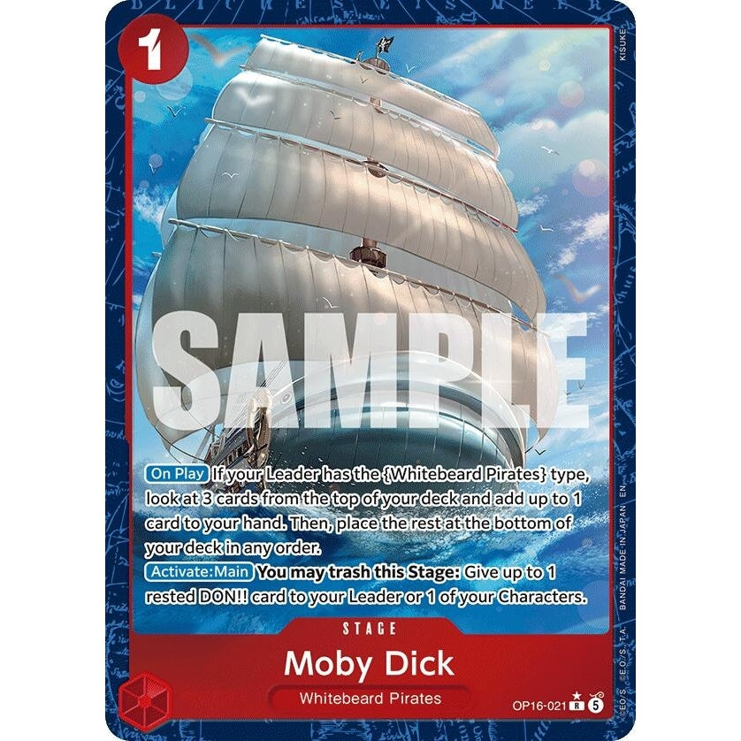 Image for Moby Dick (Alternate Art) (OP16-021) (The Time of Battle) - One Piece Card Game