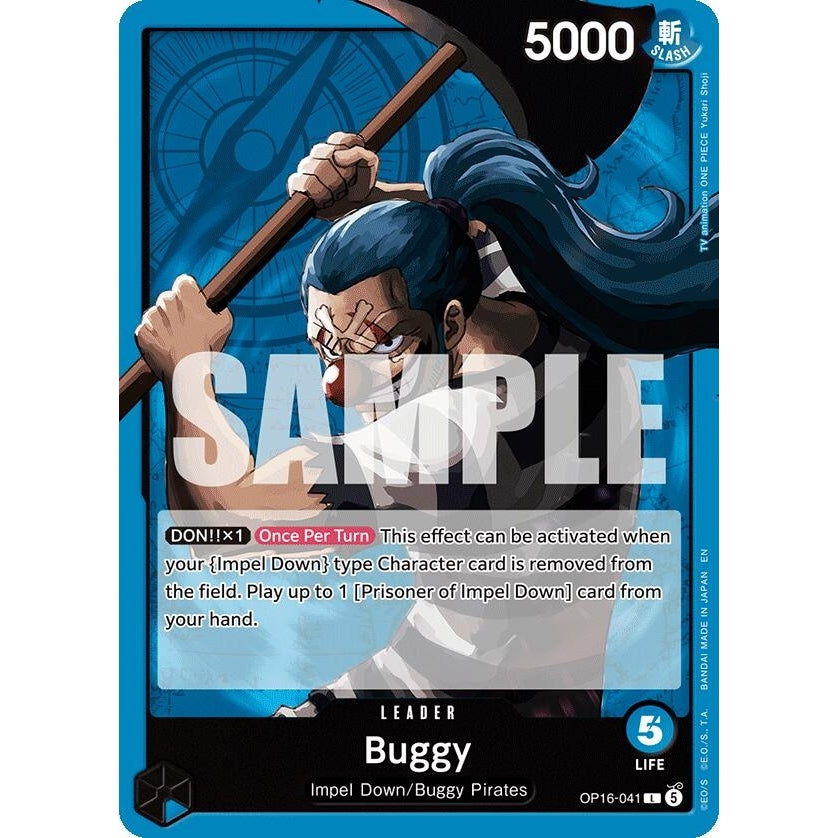 Image for Buggy (041) (OP16-041) (The Time of Battle) - One Piece Card Game