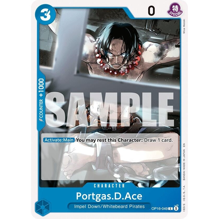 Image for Portgas.D.Ace (049) (OP16-049) (The Time of Battle) - One Piece Card Game