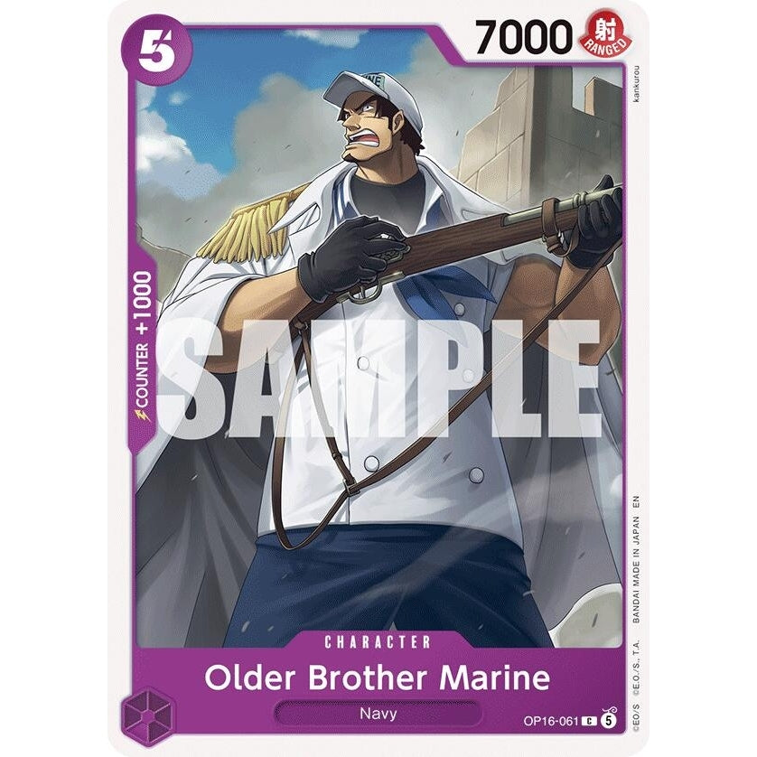Image for Older Brother Marine (OP16-061) (The Time of Battle) - One Piece Card Game