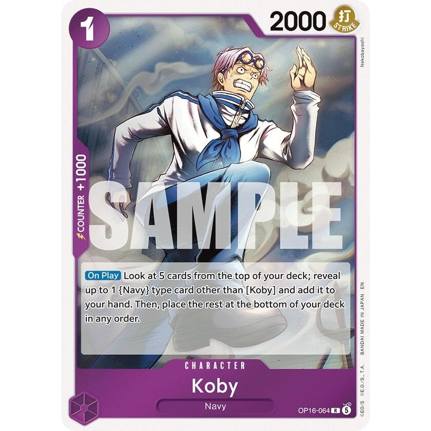 Image for Koby (OP16-064) (The Time of Battle) - One Piece Card Game