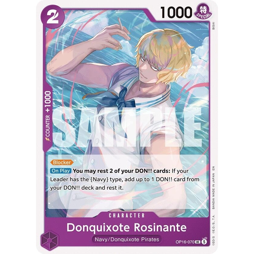 Image for Donquixote Rosinante (OP16-070) (The Time of Battle) - One Piece Card Game