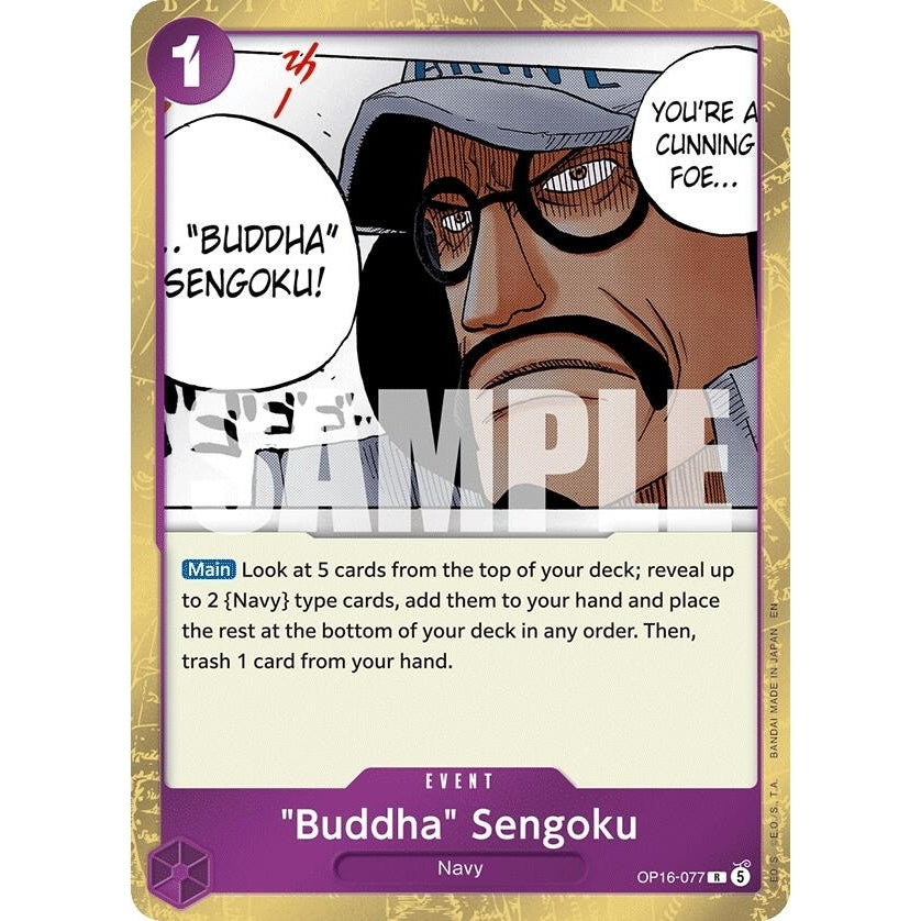 Image for "Buddha" Sengoku (OP16-077) (The Time of Battle) - One Piece Card Game