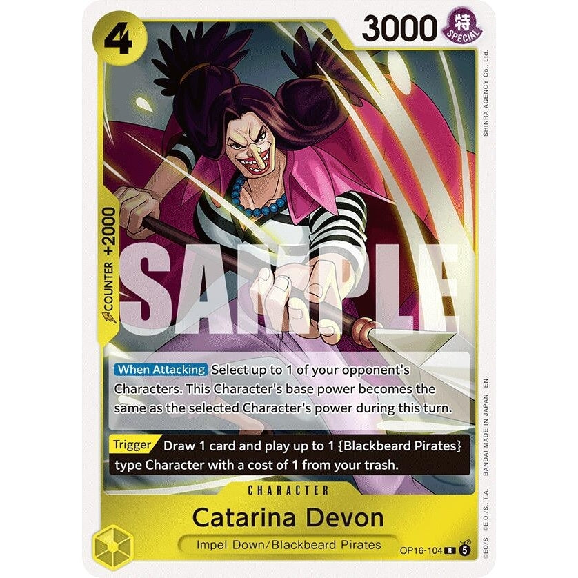 Image for Catarina Devon (OP16-104) (The Time of Battle) - One Piece Card Game