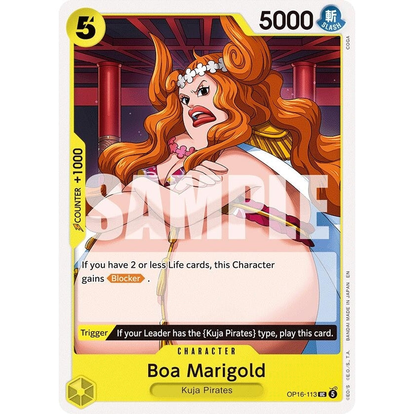 Image for Boa Marigold (OP16-113) (The Time of Battle) - One Piece Card Game