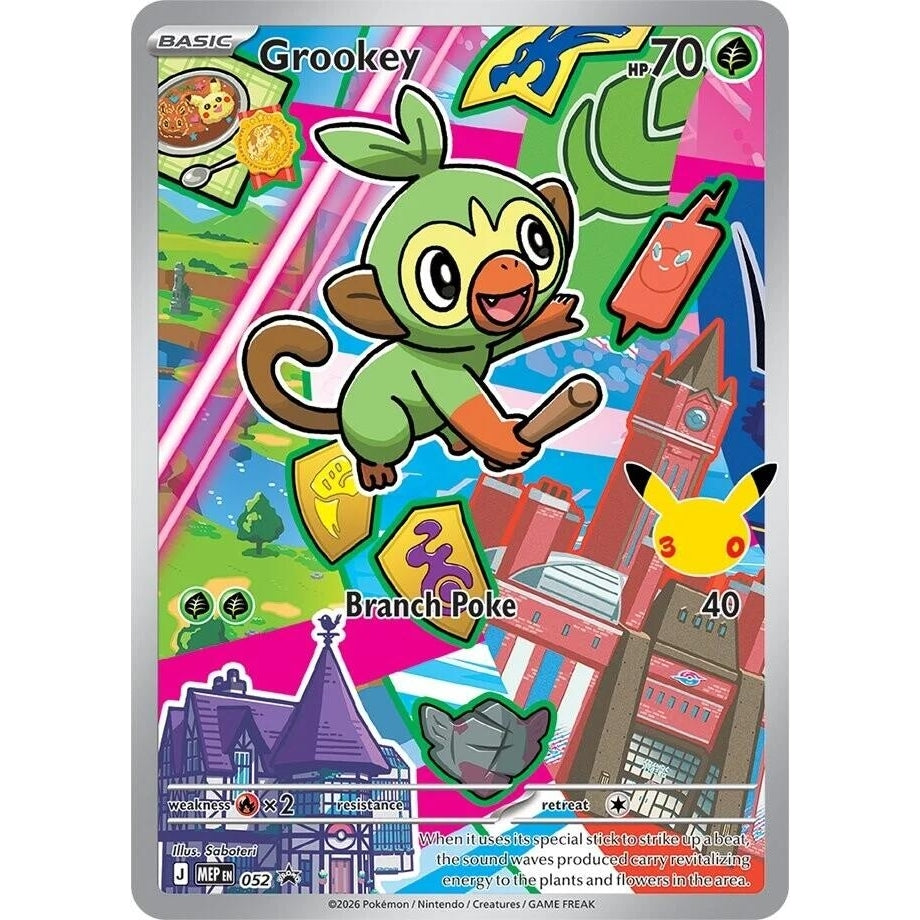 Grookey - 052 (052) (ME: Mega Evolution Promo) - PokéBox Australia