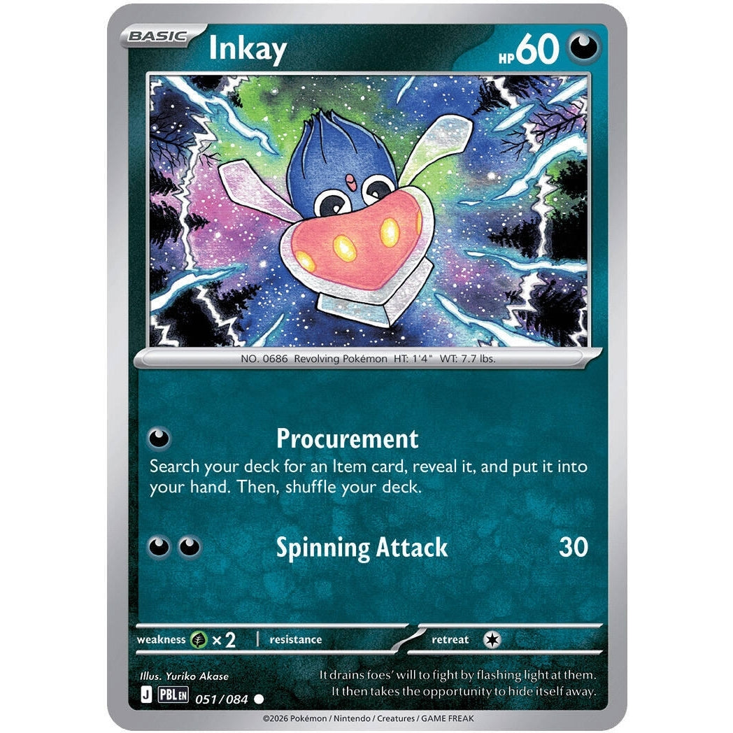 Image for Inkay (051/084) (ME05: Pitch Black) (ME05) - Pokemon