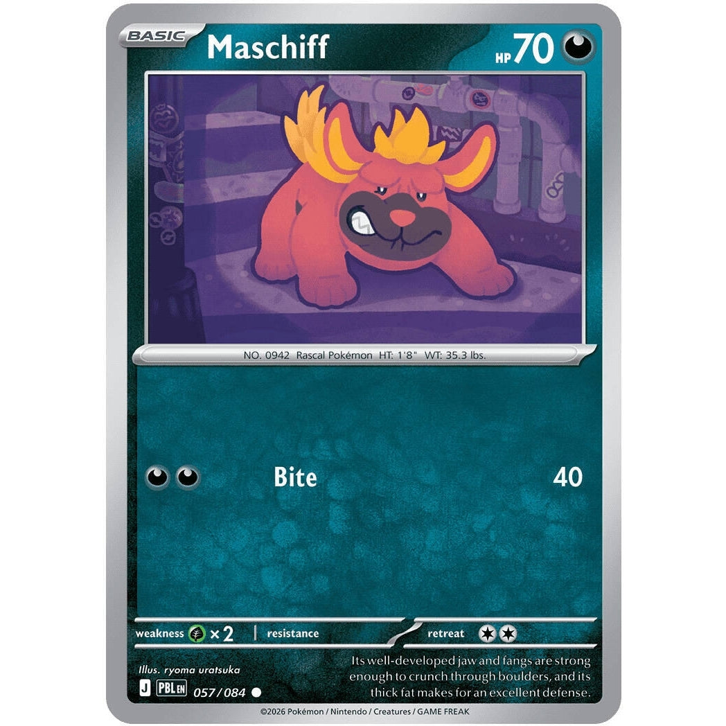 Image for Maschiff (057/084) (ME05: Pitch Black) (ME05) - Pokemon