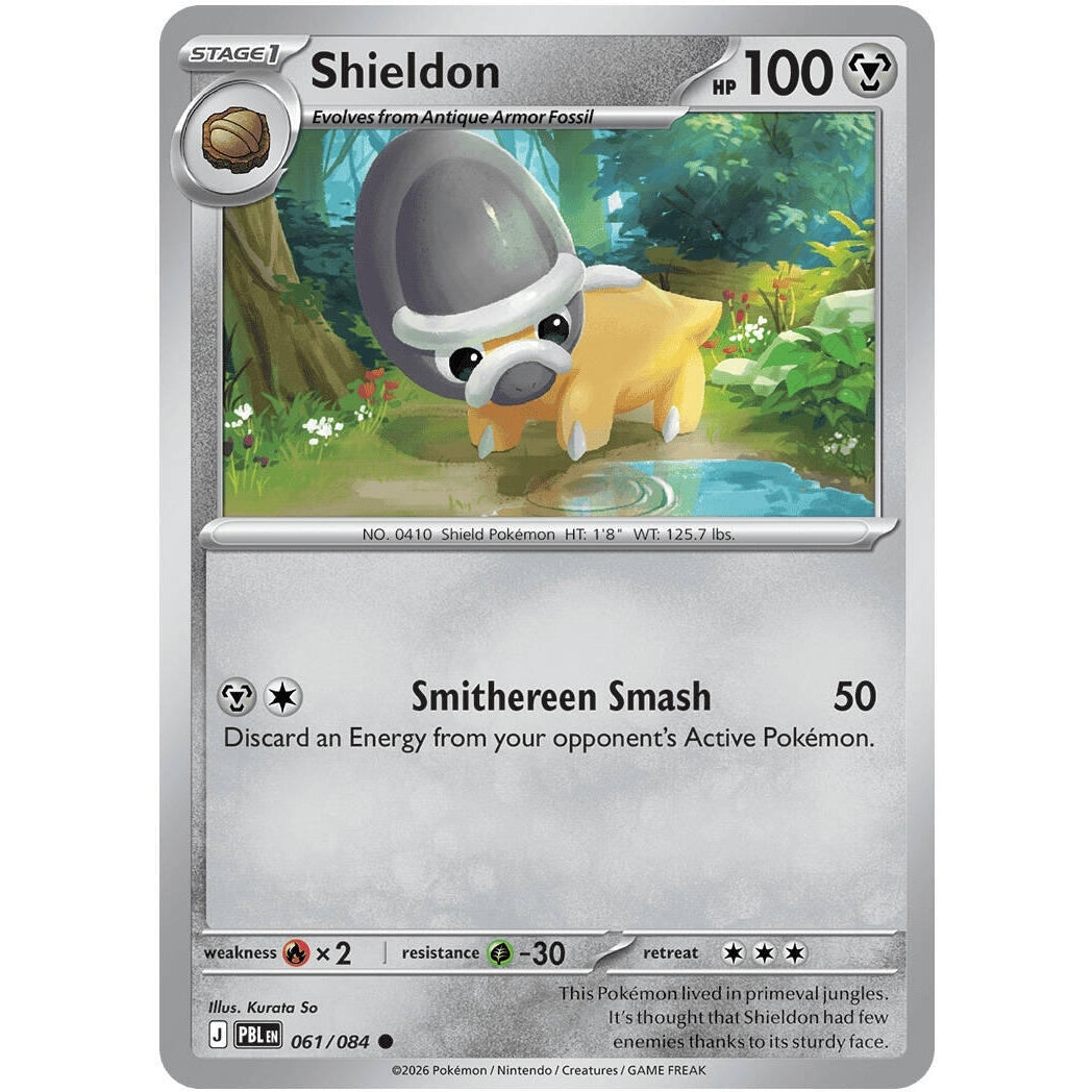 Image for Shieldon (061/084) (ME05: Pitch Black) (ME05) - Pokemon