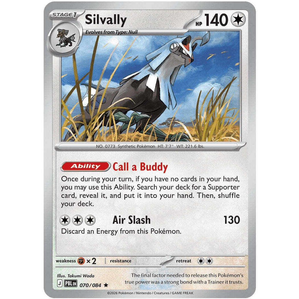 Image for Silvally (070/084) (ME05: Pitch Black) (ME05) - Pokemon