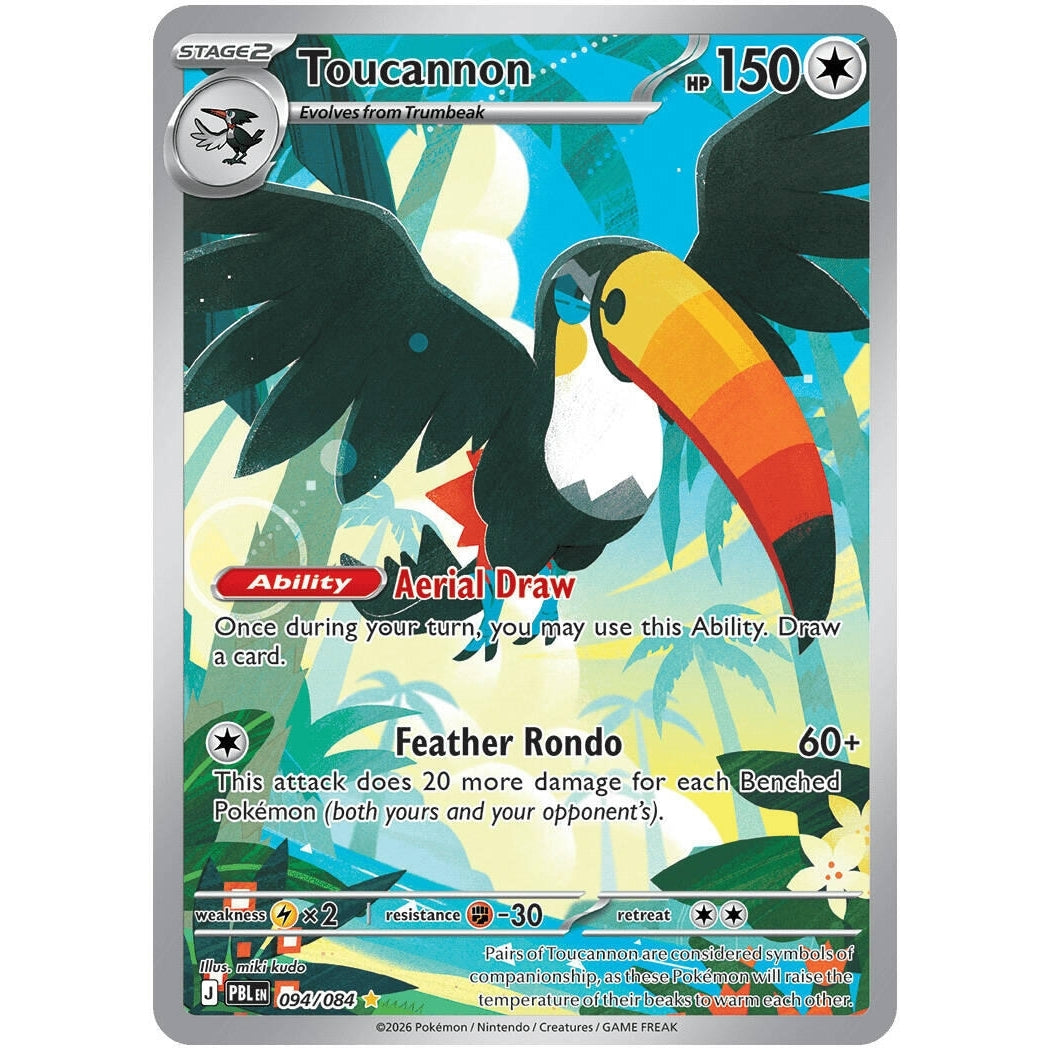 Image for Toucannon (094/084) (ME05: Pitch Black) (ME05) - Pokemon