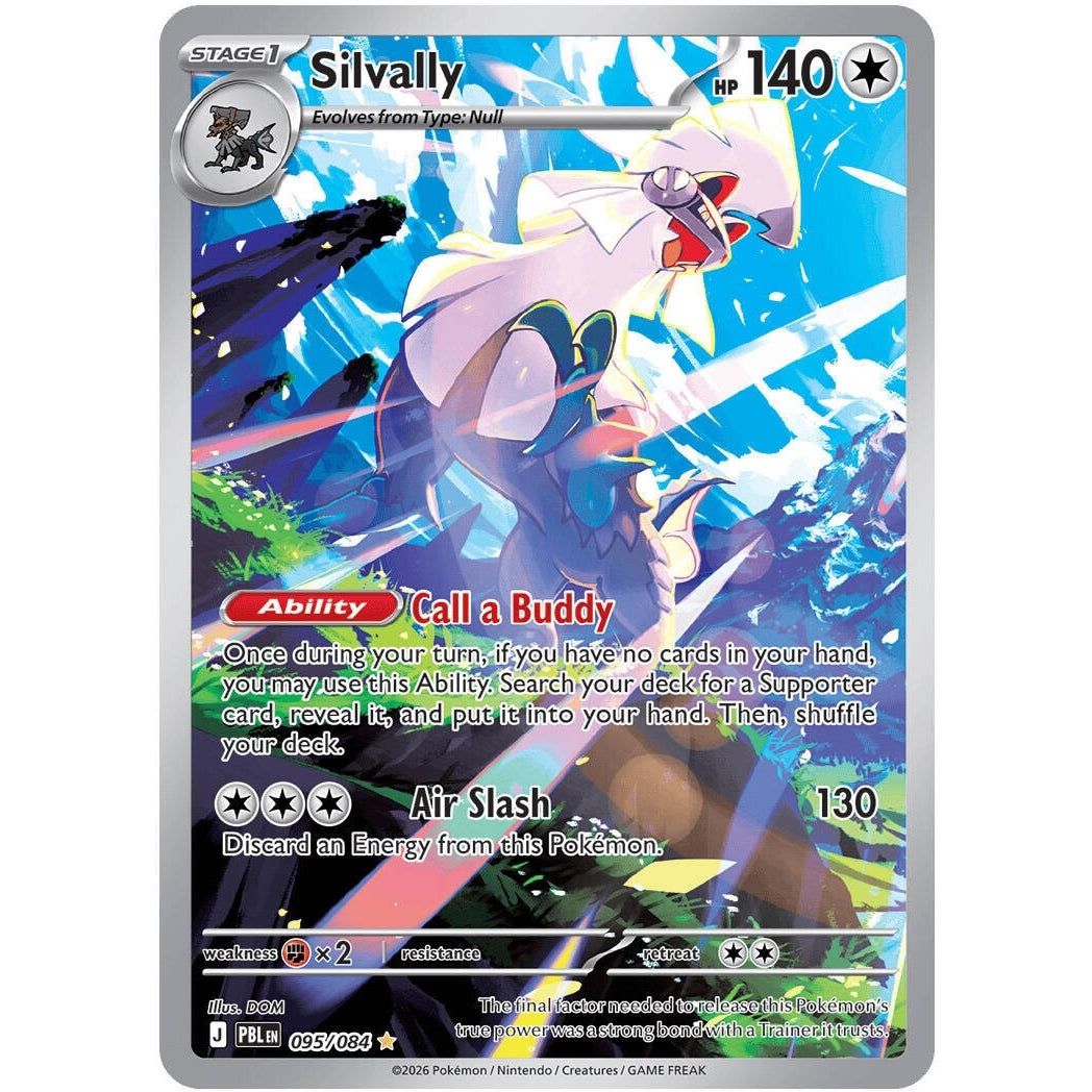 Image for Silvally (095/084) (ME05: Pitch Black) (ME05) - Pokemon