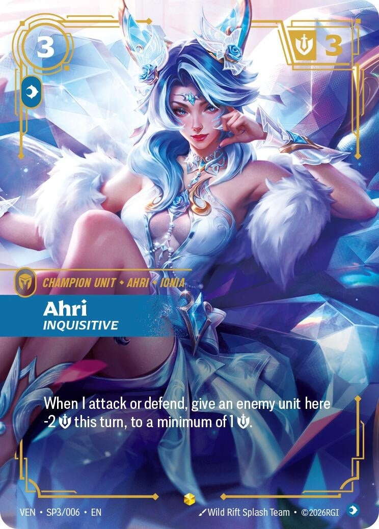 Ahri, Inquisitive (SP3/006) (Vendetta)