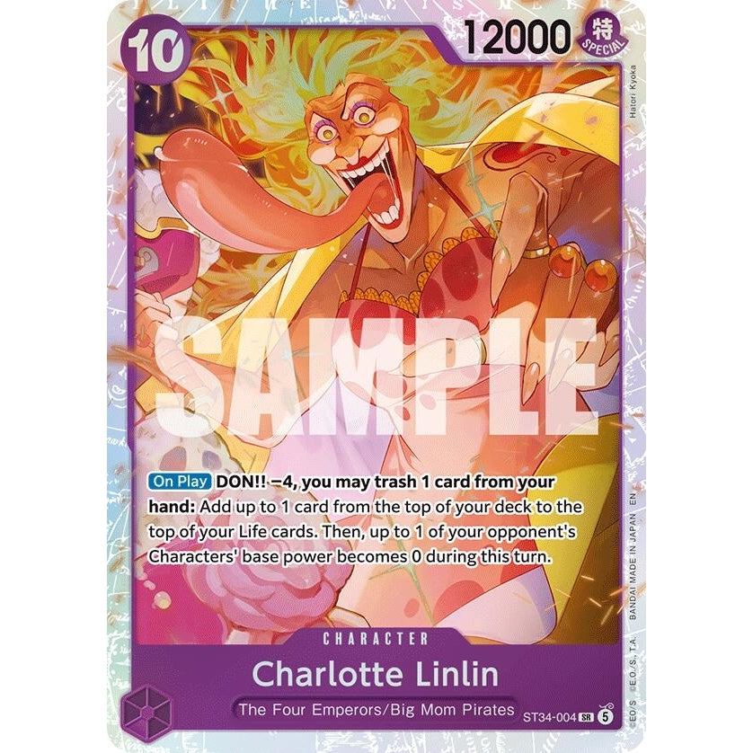 Charlotte Linlin (ST34-004) (Starter Deck 34: PURPLE Charlotte Katakuri) - PokéBox Australia