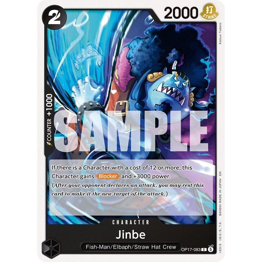 Jinbe (OP17-083) (The World's Strongest Warriors) (OP17) - PokéBox Australia