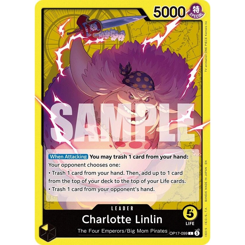 Charlotte Linlin (099) (OP17-099) (The World's Strongest Warriors) (OP17) - PokéBox Australia