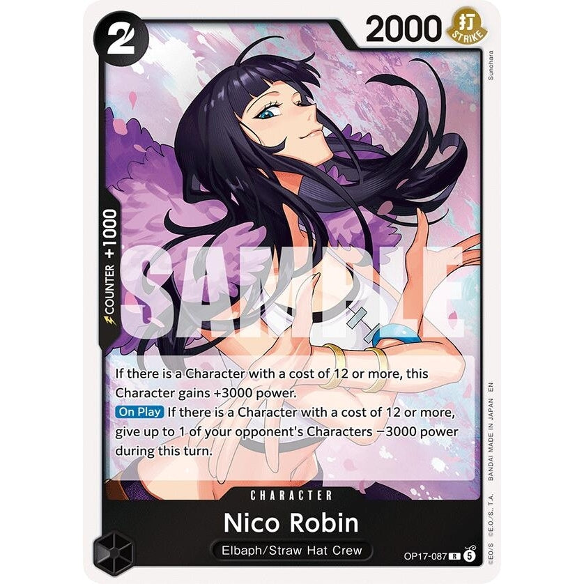 Nico Robin (OP17-087) (The World's Strongest Warriors) (OP17) - PokéBox Australia