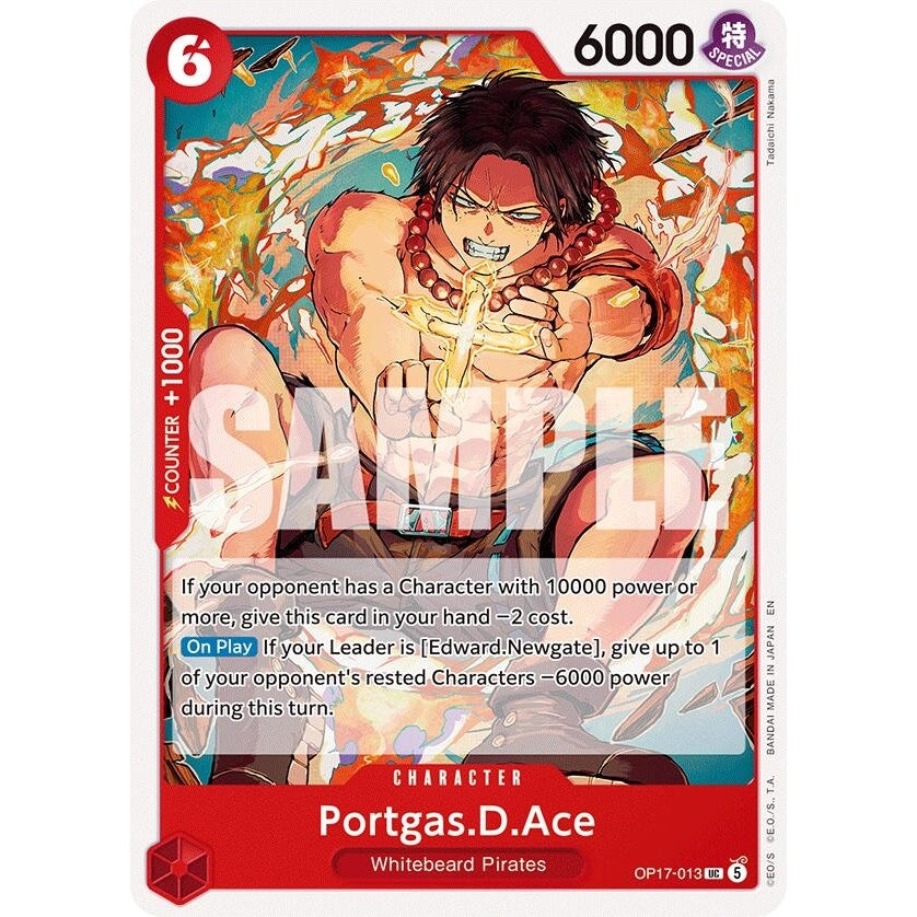 Portgas.D.Ace (OP17-013) (The World's Strongest Warriors) (OP17) - PokéBox Australia