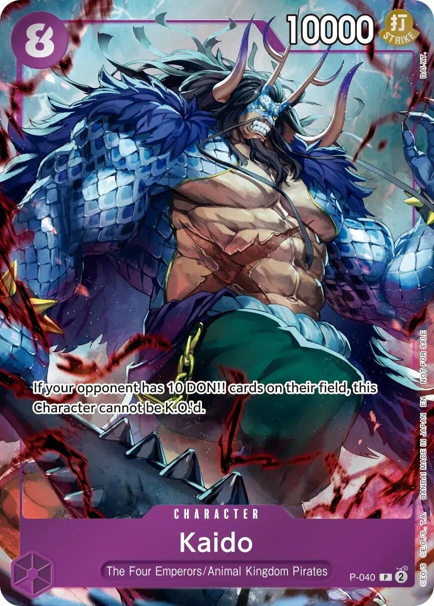 Kaido (Event Pack Vol. 9) (P-040) (One Piece Promotion Cards) - PokéBox Australia