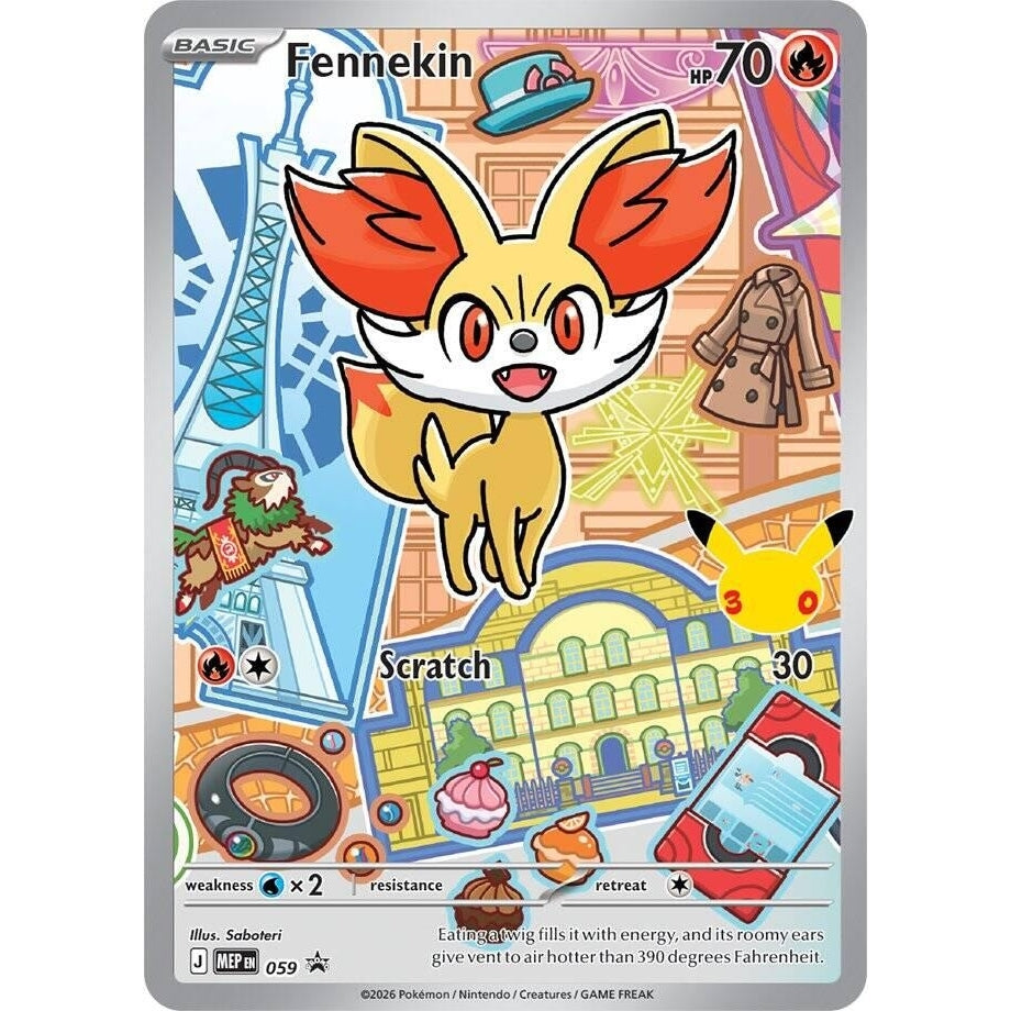 Fennekin - 059 (059) (First Partner Collection 2026) - PokéBox Australia