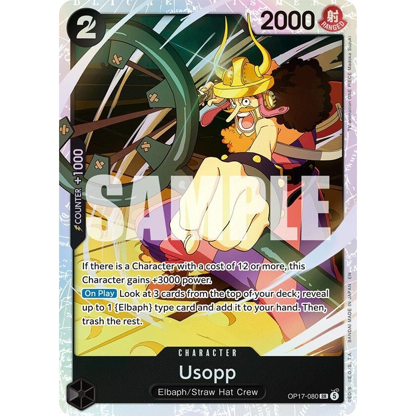 Usopp (OP17-080) (The World's Strongest Warriors) (OP17) - PokéBox Australia