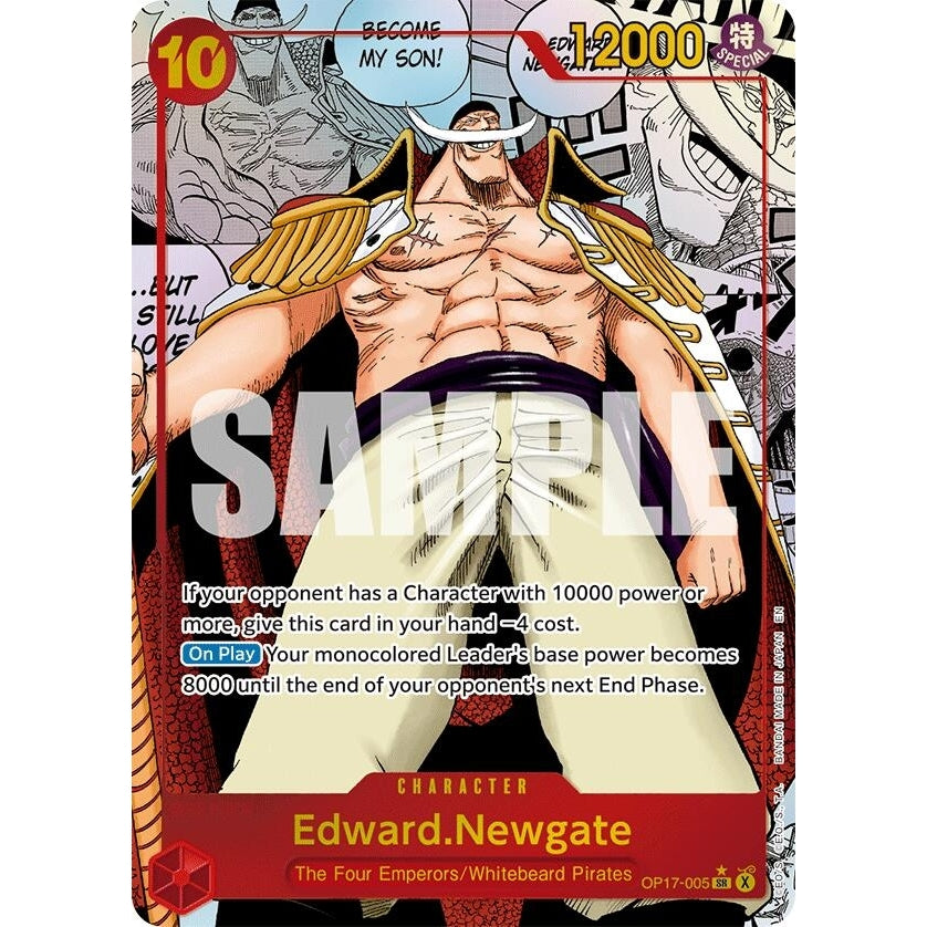 Edward.Newgate (005) (Manga) (OP17-005) (The World's Strongest Warriors) (OP17) - PokéBox Australia