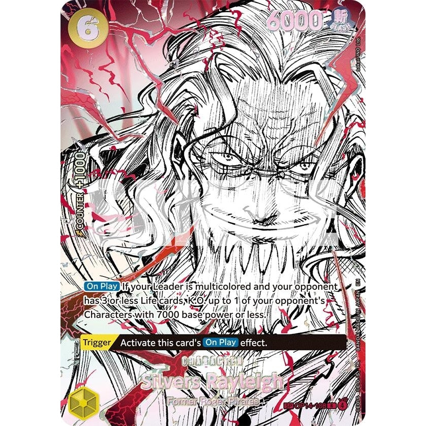 Silvers Rayleigh (OP14-108) (SP) (OP14-108) (The World's Strongest Warriors) (OP17) - PokéBox Australia